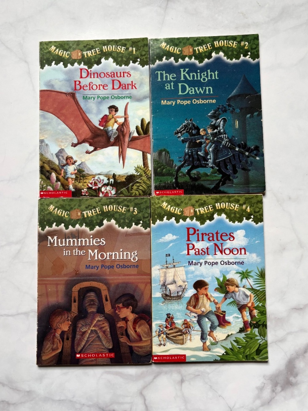 Magic Tree House Books lot of 4 pcs by Mary Pope Osborne